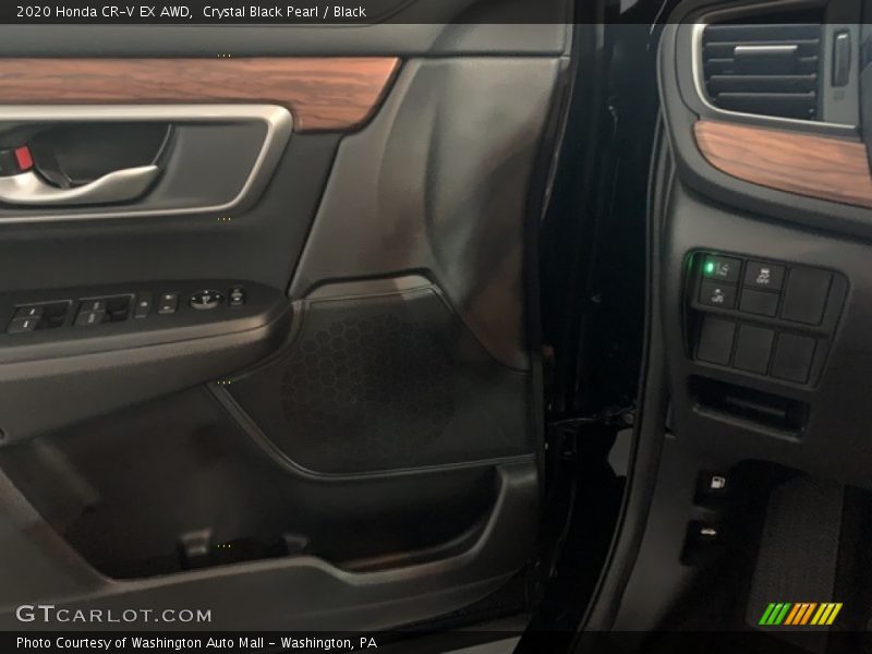 Crystal Black Pearl / Black 2020 Honda CR-V EX AWD