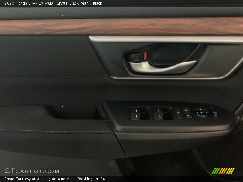Crystal Black Pearl / Black 2020 Honda CR-V EX AWD