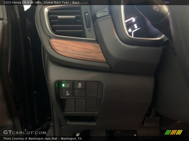 Crystal Black Pearl / Black 2020 Honda CR-V EX AWD