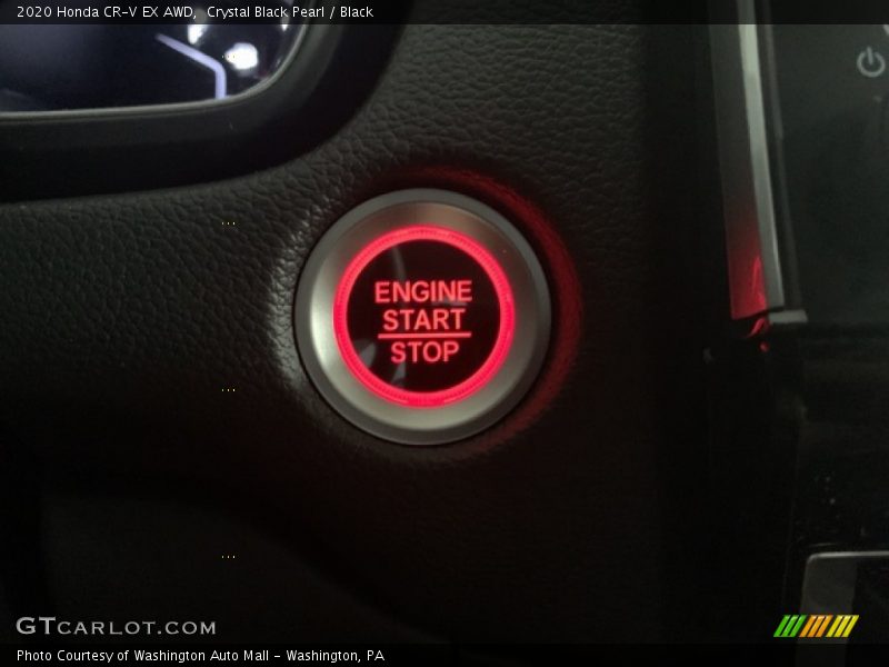 Crystal Black Pearl / Black 2020 Honda CR-V EX AWD