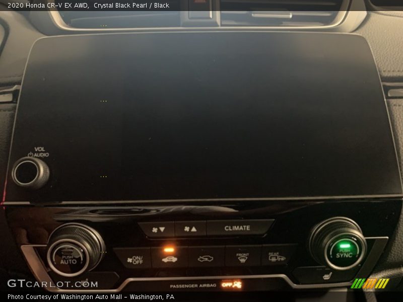 Crystal Black Pearl / Black 2020 Honda CR-V EX AWD