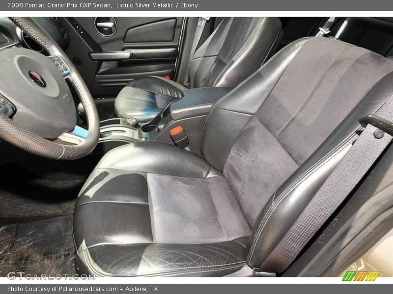 Liquid Silver Metallic / Ebony 2008 Pontiac Grand Prix GXP Sedan