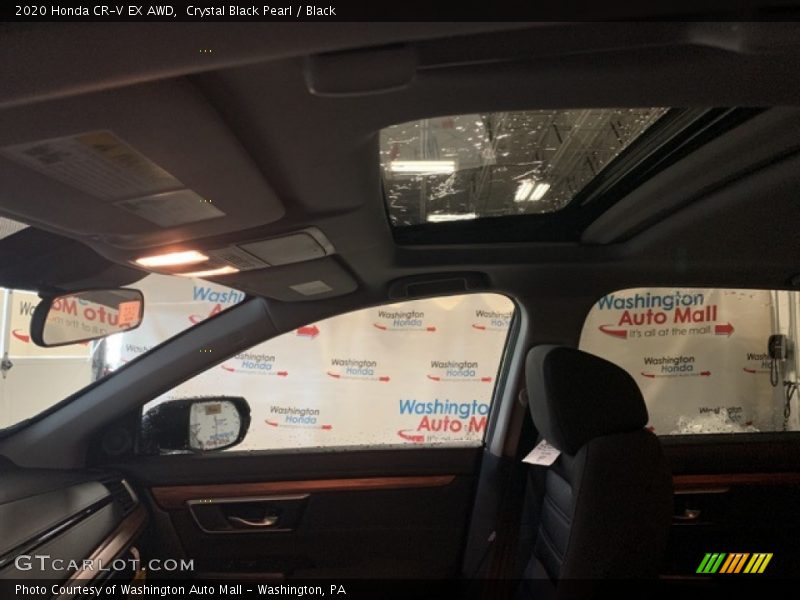 Crystal Black Pearl / Black 2020 Honda CR-V EX AWD