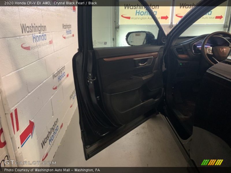Crystal Black Pearl / Black 2020 Honda CR-V EX AWD
