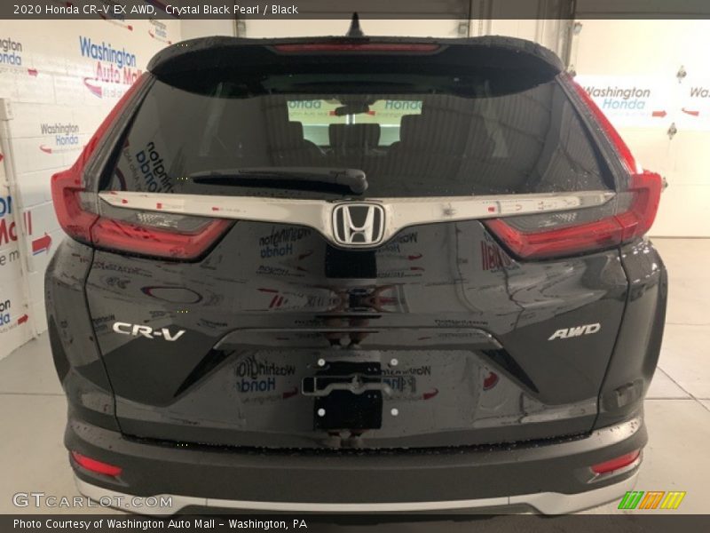 Crystal Black Pearl / Black 2020 Honda CR-V EX AWD