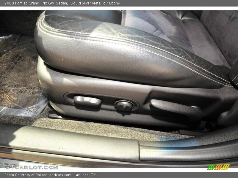 Liquid Silver Metallic / Ebony 2008 Pontiac Grand Prix GXP Sedan