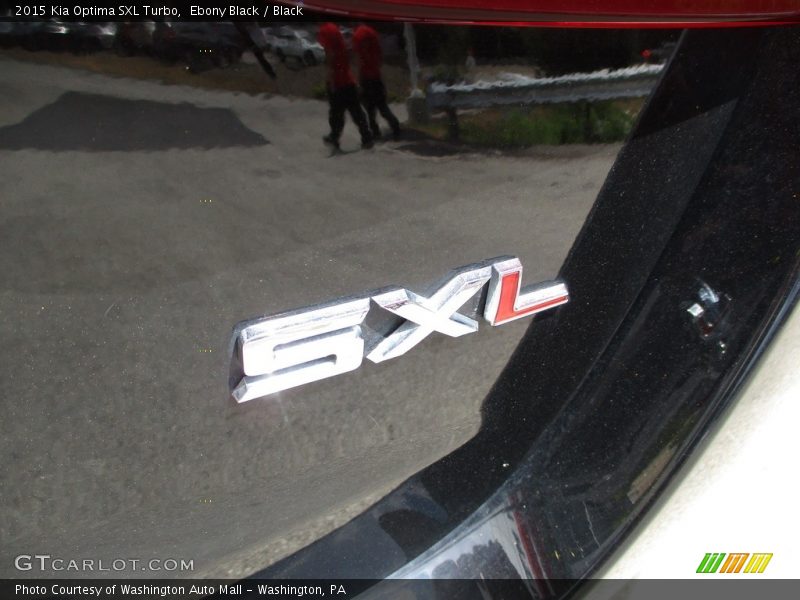 Ebony Black / Black 2015 Kia Optima SXL Turbo