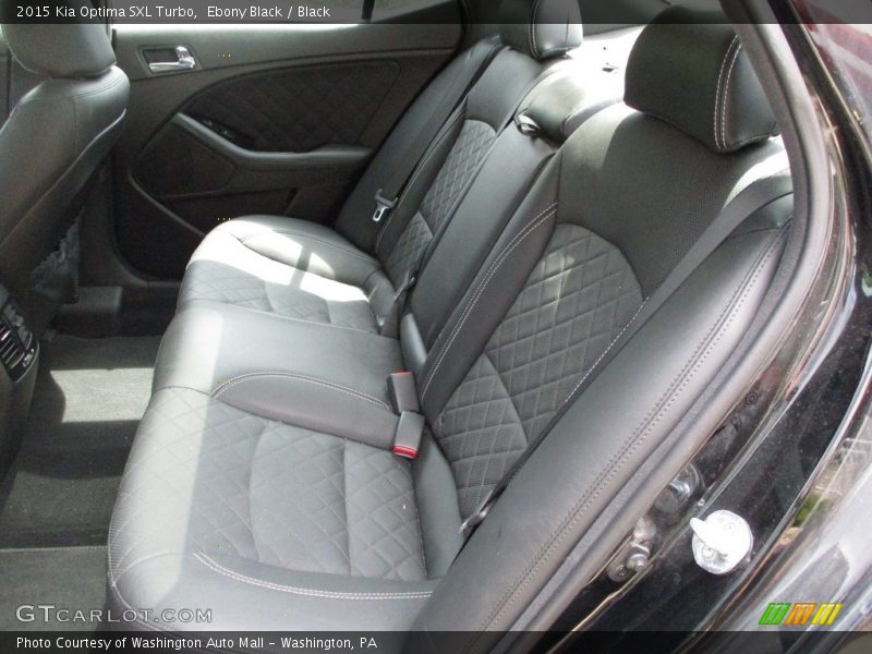 Ebony Black / Black 2015 Kia Optima SXL Turbo