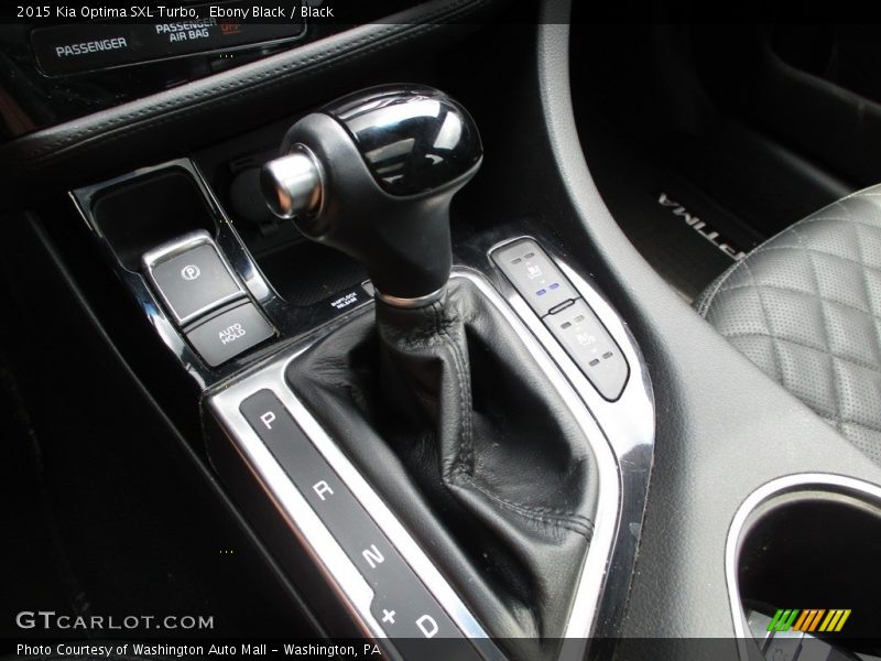 Ebony Black / Black 2015 Kia Optima SXL Turbo