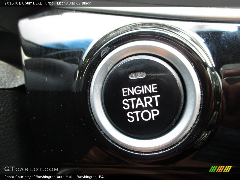Ebony Black / Black 2015 Kia Optima SXL Turbo