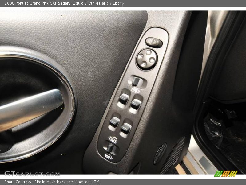 Liquid Silver Metallic / Ebony 2008 Pontiac Grand Prix GXP Sedan