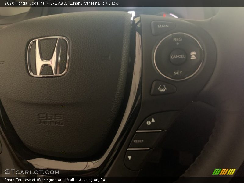 Lunar Silver Metallic / Black 2020 Honda Ridgeline RTL-E AWD