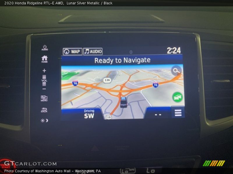 Lunar Silver Metallic / Black 2020 Honda Ridgeline RTL-E AWD