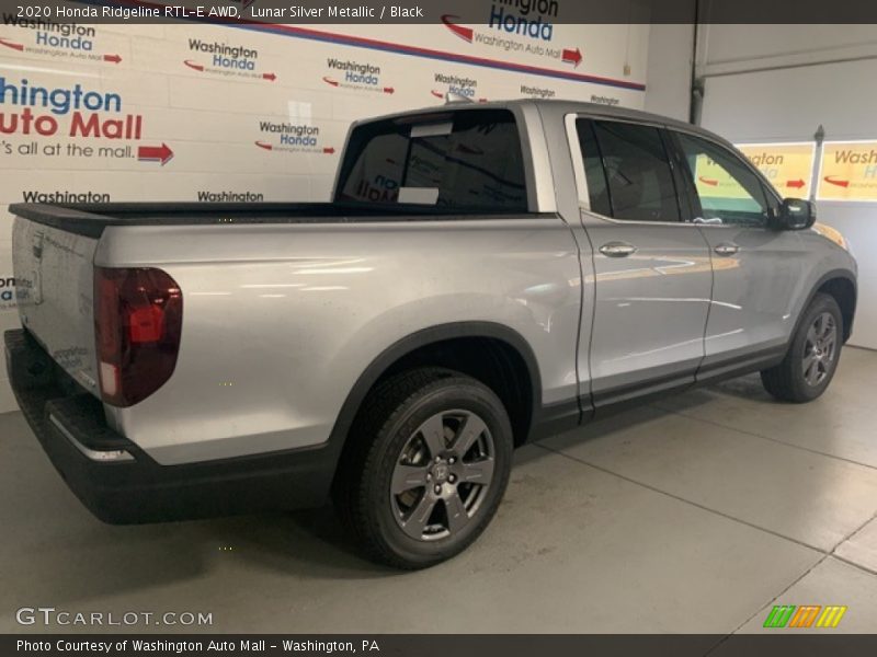 Lunar Silver Metallic / Black 2020 Honda Ridgeline RTL-E AWD