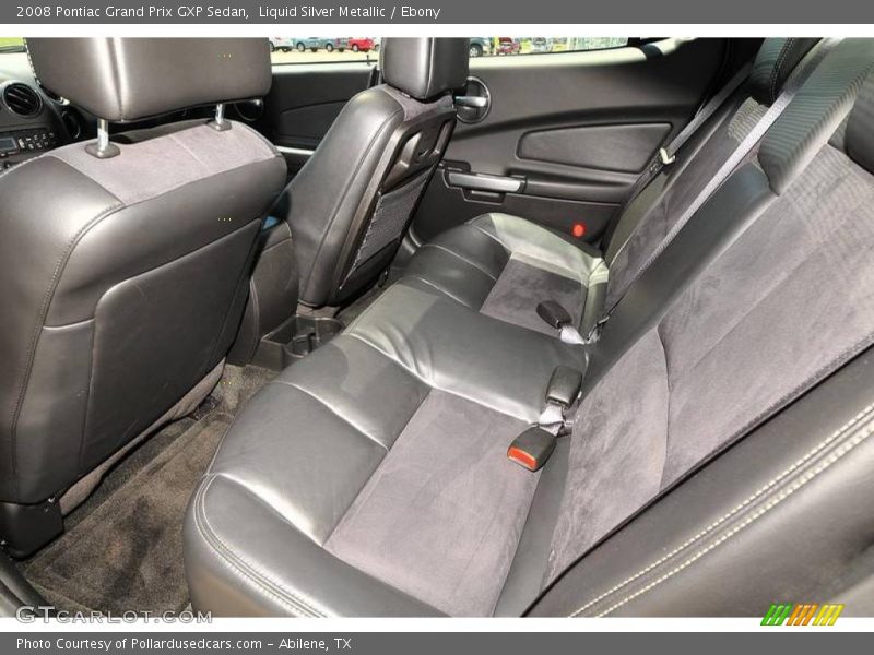 Liquid Silver Metallic / Ebony 2008 Pontiac Grand Prix GXP Sedan
