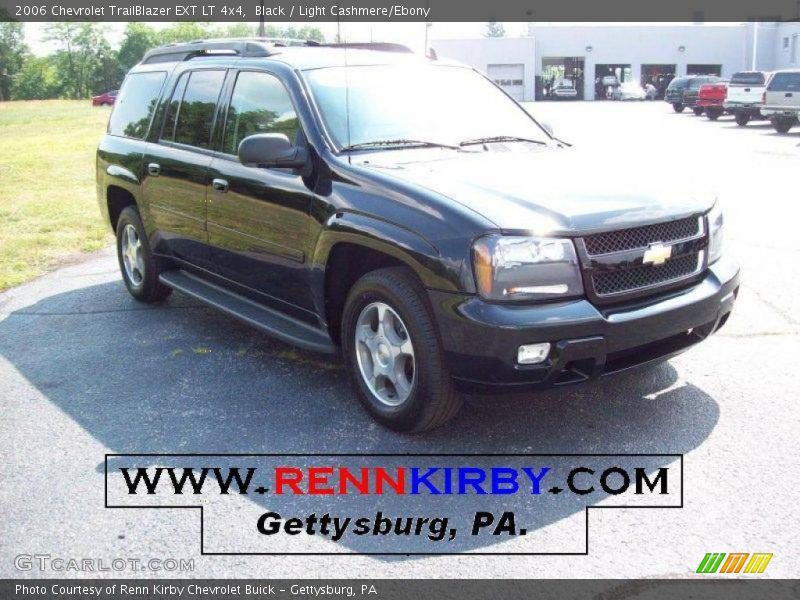 Black / Light Cashmere/Ebony 2006 Chevrolet TrailBlazer EXT LT 4x4