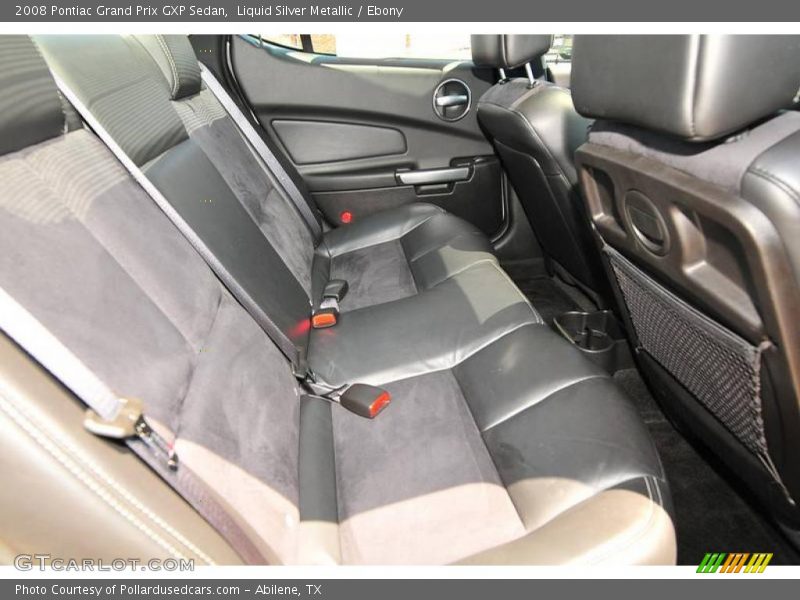 Liquid Silver Metallic / Ebony 2008 Pontiac Grand Prix GXP Sedan