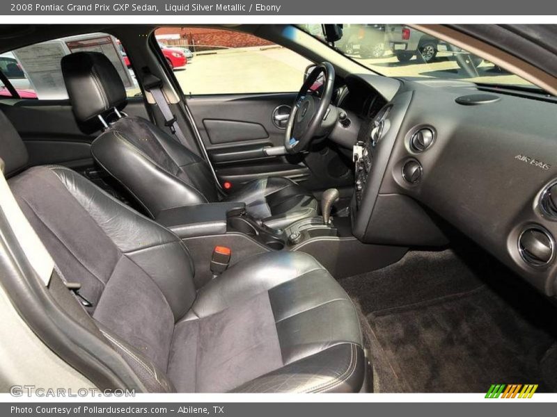 Liquid Silver Metallic / Ebony 2008 Pontiac Grand Prix GXP Sedan