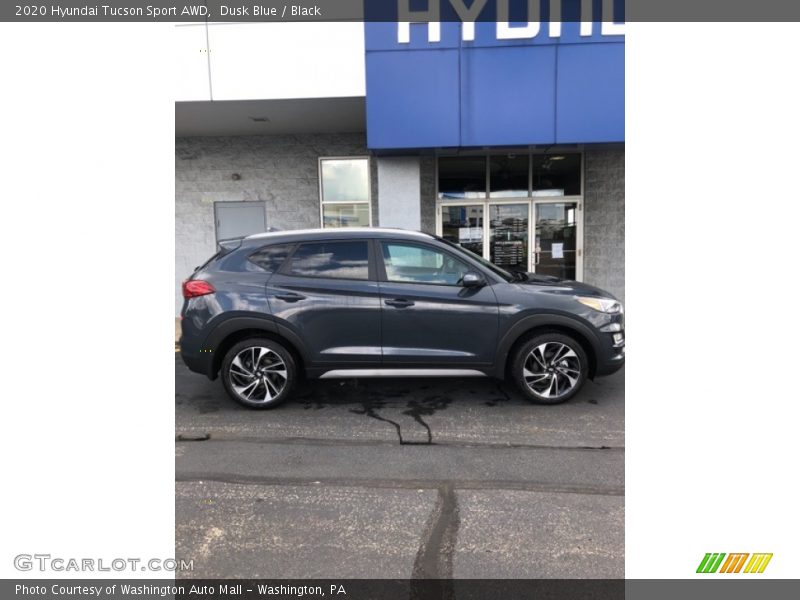 Dusk Blue / Black 2020 Hyundai Tucson Sport AWD