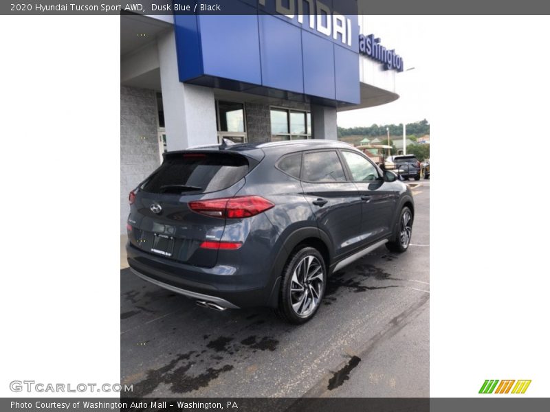 Dusk Blue / Black 2020 Hyundai Tucson Sport AWD