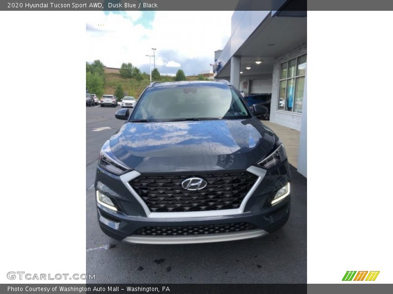 Dusk Blue / Black 2020 Hyundai Tucson Sport AWD
