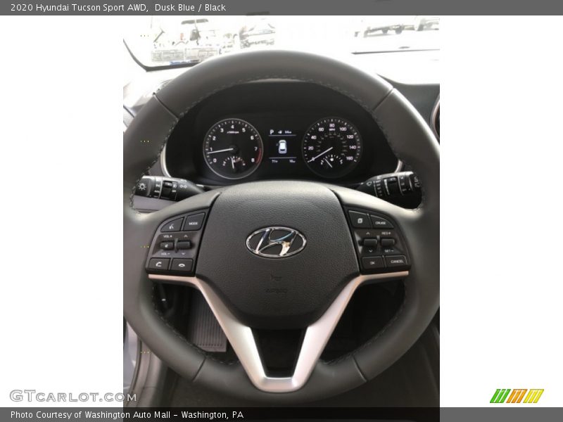 Dusk Blue / Black 2020 Hyundai Tucson Sport AWD