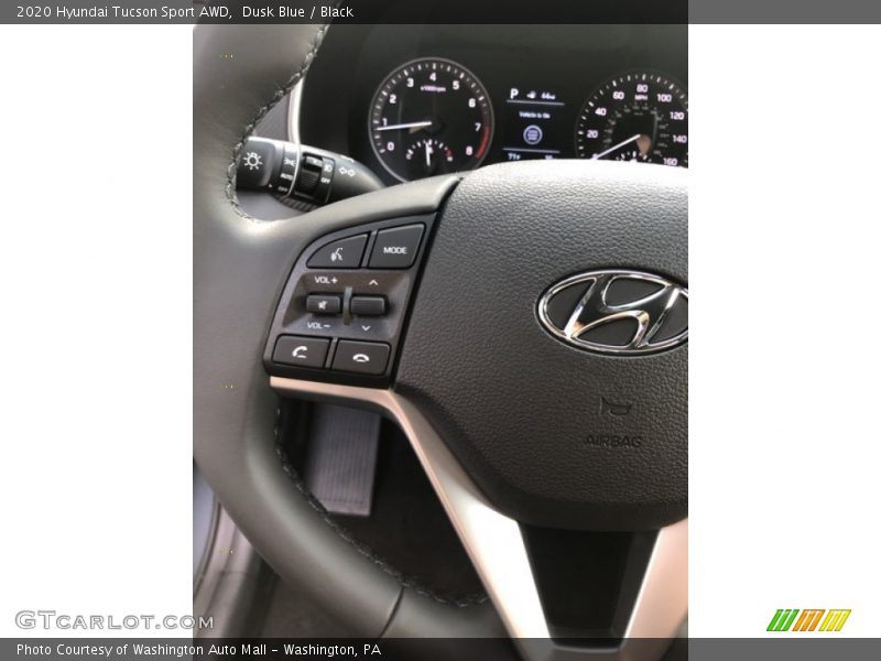 Dusk Blue / Black 2020 Hyundai Tucson Sport AWD