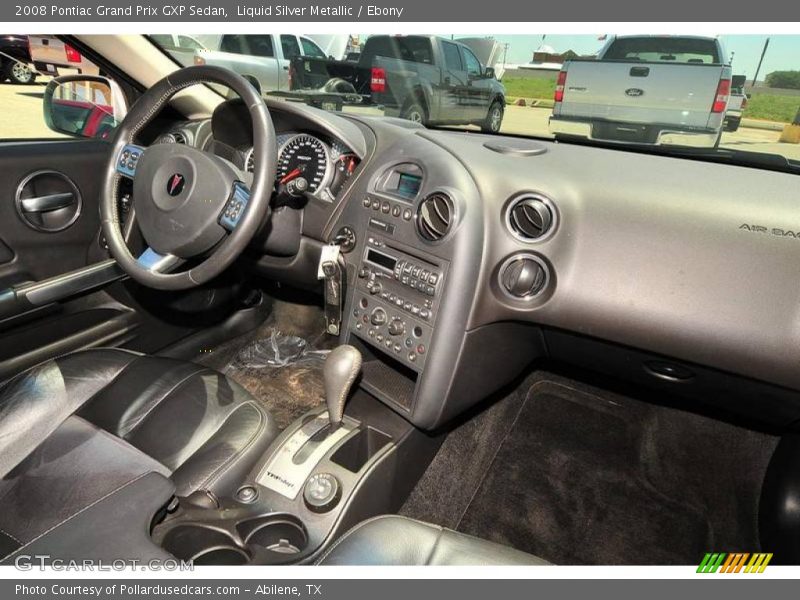 Liquid Silver Metallic / Ebony 2008 Pontiac Grand Prix GXP Sedan