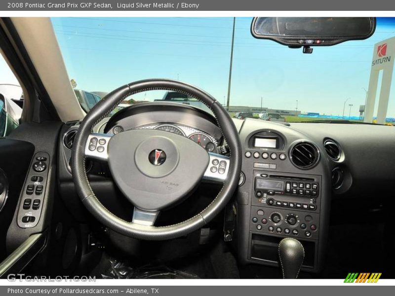 Liquid Silver Metallic / Ebony 2008 Pontiac Grand Prix GXP Sedan