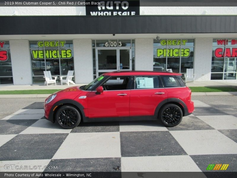 Chili Red / Carbon Black 2019 Mini Clubman Cooper S