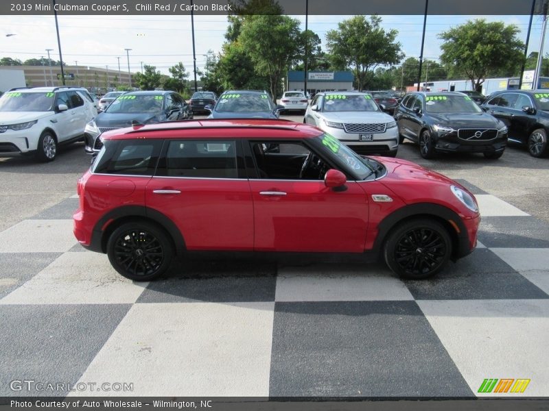 Chili Red / Carbon Black 2019 Mini Clubman Cooper S