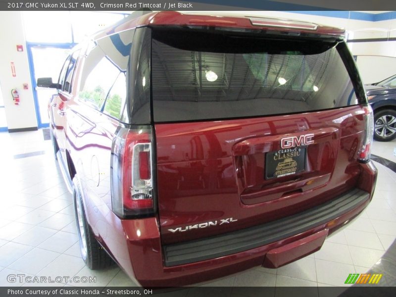 Crimson Red Tintcoat / Jet Black 2017 GMC Yukon XL SLT 4WD