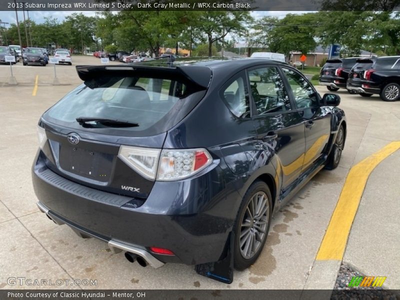 Dark Gray Metallic / WRX Carbon Black 2013 Subaru Impreza WRX Limited 5 Door