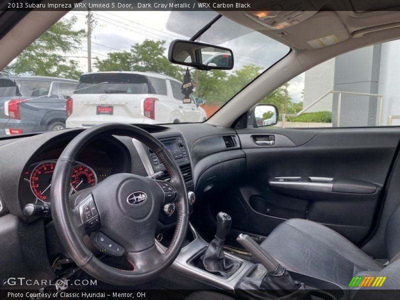 Dark Gray Metallic / WRX Carbon Black 2013 Subaru Impreza WRX Limited 5 Door