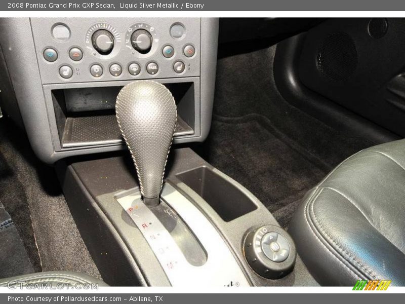 Liquid Silver Metallic / Ebony 2008 Pontiac Grand Prix GXP Sedan