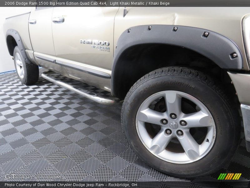 Light Khaki Metallic / Khaki Beige 2006 Dodge Ram 1500 Big Horn Edition Quad Cab 4x4