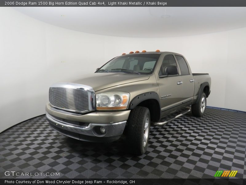 Light Khaki Metallic / Khaki Beige 2006 Dodge Ram 1500 Big Horn Edition Quad Cab 4x4