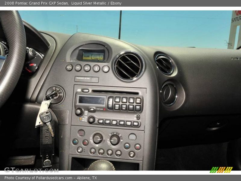 Liquid Silver Metallic / Ebony 2008 Pontiac Grand Prix GXP Sedan