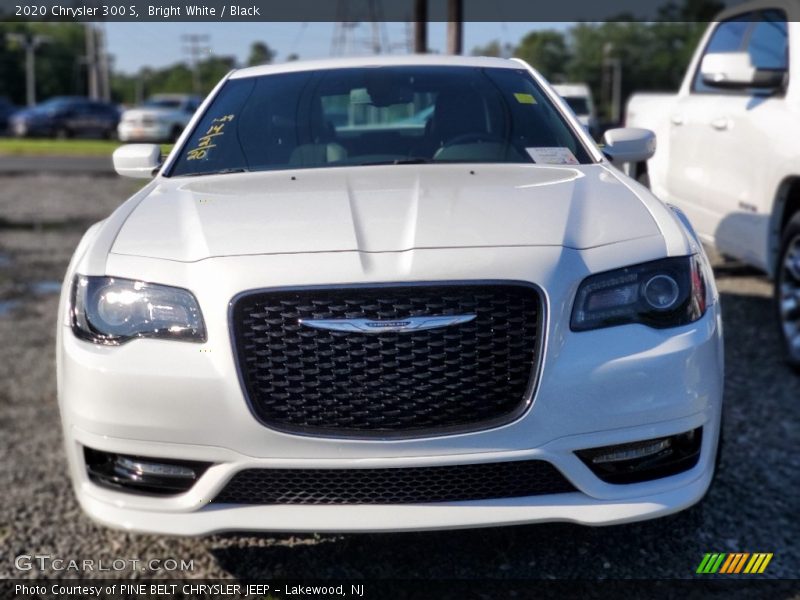 Bright White / Black 2020 Chrysler 300 S