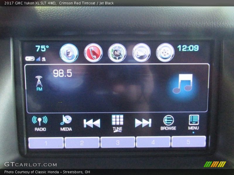 Crimson Red Tintcoat / Jet Black 2017 GMC Yukon XL SLT 4WD