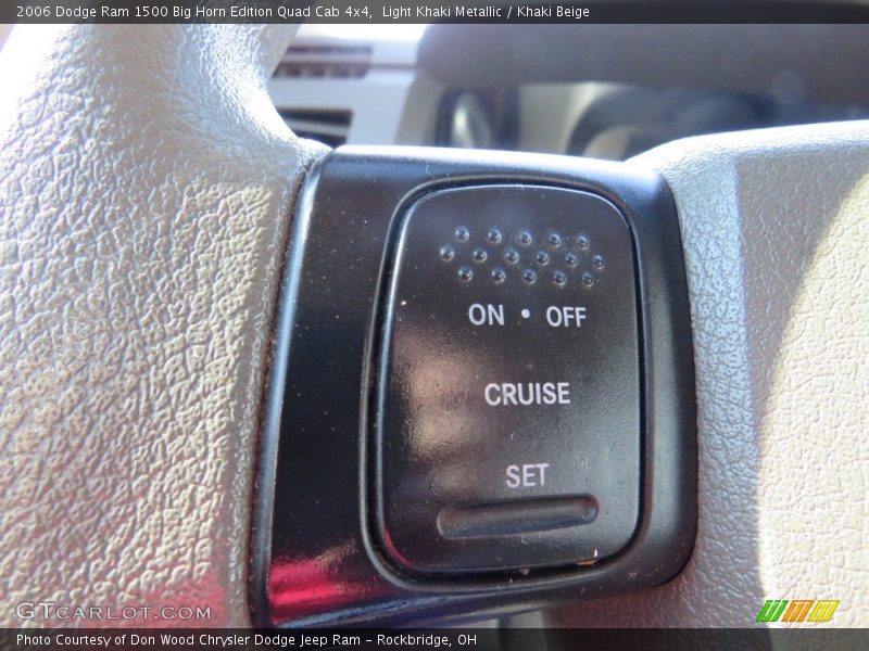 Light Khaki Metallic / Khaki Beige 2006 Dodge Ram 1500 Big Horn Edition Quad Cab 4x4