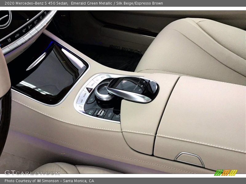 Emerald Green Metallic / Silk Beige/Espresso Brown 2020 Mercedes-Benz S 450 Sedan