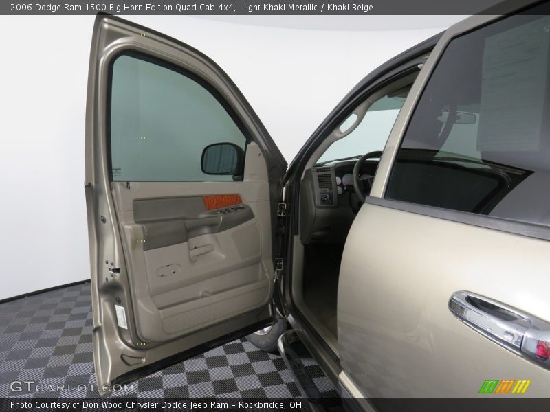 Light Khaki Metallic / Khaki Beige 2006 Dodge Ram 1500 Big Horn Edition Quad Cab 4x4