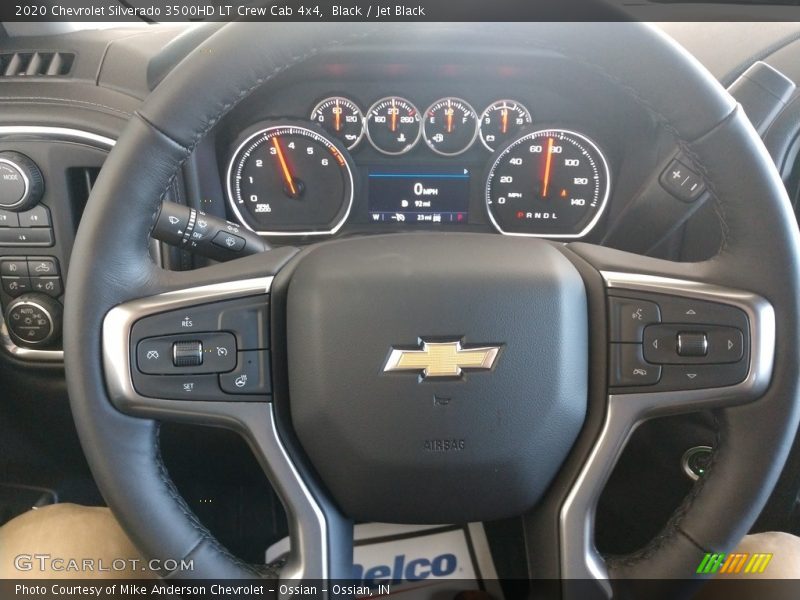 Black / Jet Black 2020 Chevrolet Silverado 3500HD LT Crew Cab 4x4