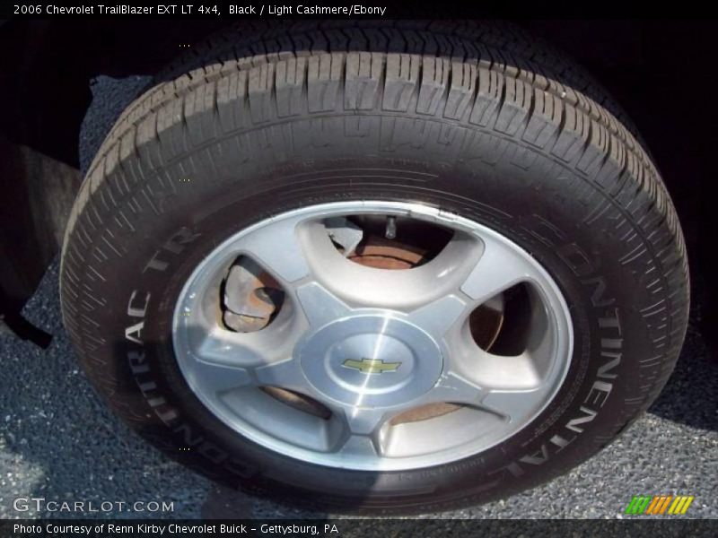 Black / Light Cashmere/Ebony 2006 Chevrolet TrailBlazer EXT LT 4x4