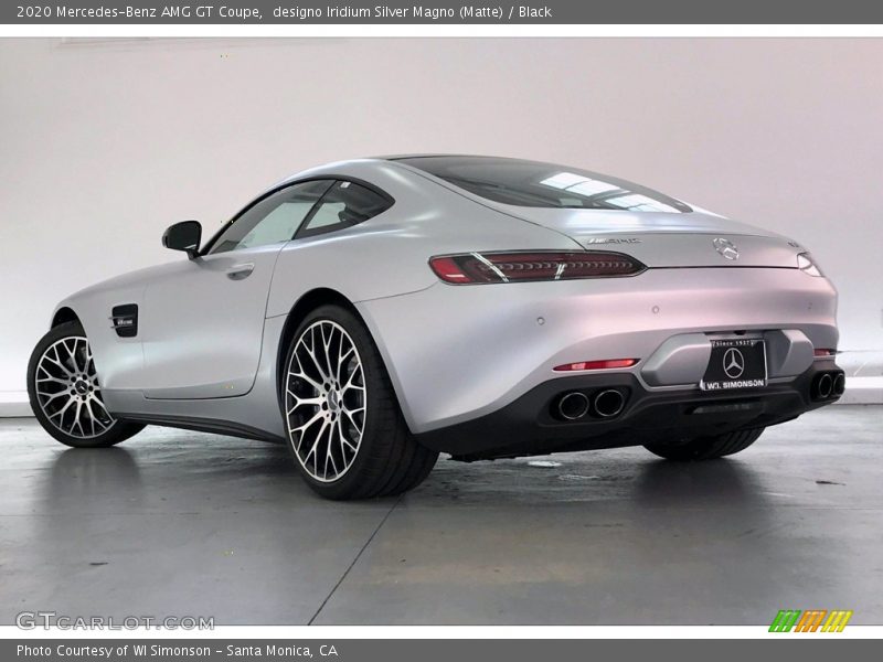 designo Iridium Silver Magno (Matte) / Black 2020 Mercedes-Benz AMG GT Coupe