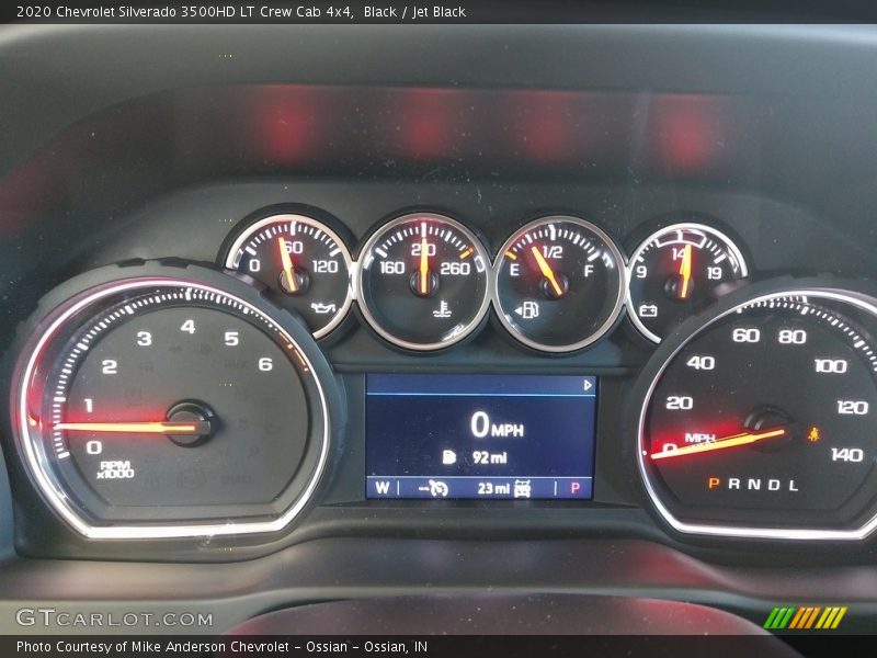 Black / Jet Black 2020 Chevrolet Silverado 3500HD LT Crew Cab 4x4