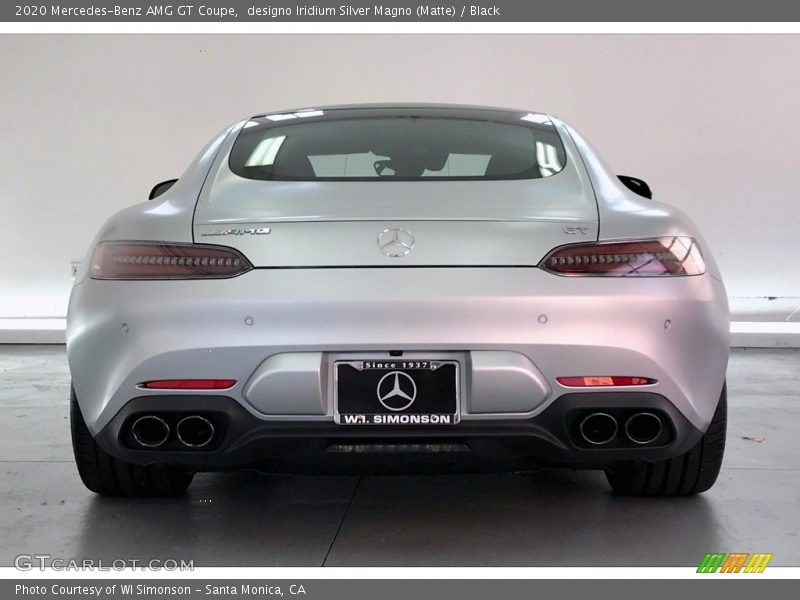designo Iridium Silver Magno (Matte) / Black 2020 Mercedes-Benz AMG GT Coupe