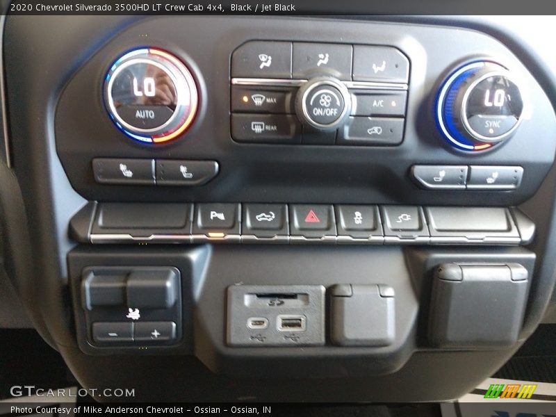 Black / Jet Black 2020 Chevrolet Silverado 3500HD LT Crew Cab 4x4