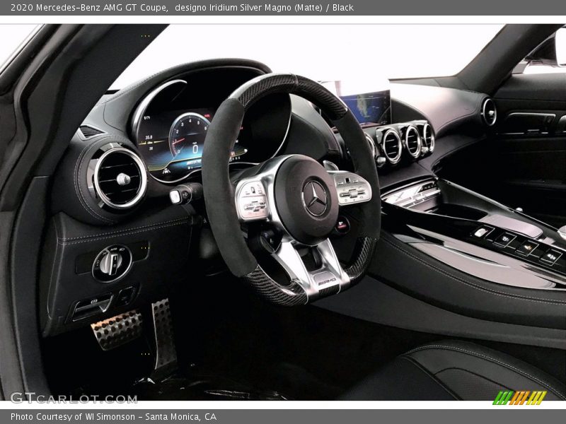designo Iridium Silver Magno (Matte) / Black 2020 Mercedes-Benz AMG GT Coupe